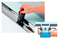 Конструктивная часть для  защиты сифона от запаха  Tece TECEdrainline Конструктивная часть для  защиты сифона от запаха  Tece TECEdrainline