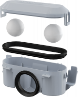 Гидрозатвор для пластикового водоотводящего желоба AlcaPlast  P065 Гидрозатвор для пластикового водоотводящего желоба AlcaPlast  P065