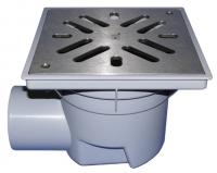 HL 605SW Трап с горизонтальным выпуском DN110 HL 605SW Трап с горизонтальным выпуском DN110