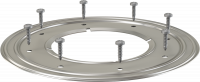 Фланец AlcaPlast , нержавеющая сталь, винты в комплекте APV0002 Фланец AlcaPlast , нержавеющая сталь, винты в комплекте APV0002