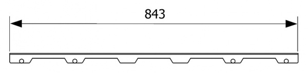 ������� Tece TECEdrainline Steel II 6 009 83 90 �� �������