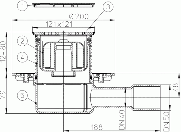 HL 510NPr-3124  -    DN40/50