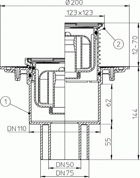 HL 310NHR     DN50/75/110