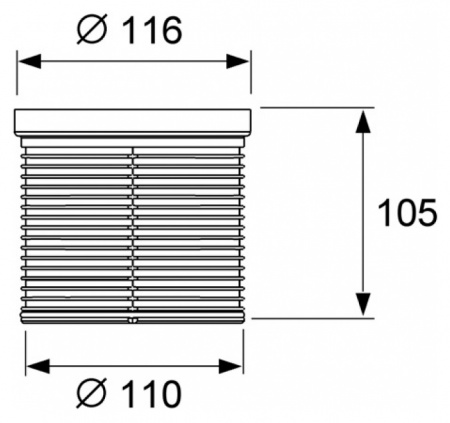      Tece TECEdrainpoint S   DN 50 DN 40  (360 14 00)  