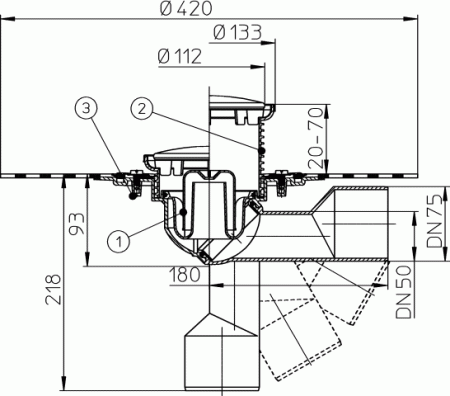 HL 80.1HR ���� � ���������� �������� DN50/75