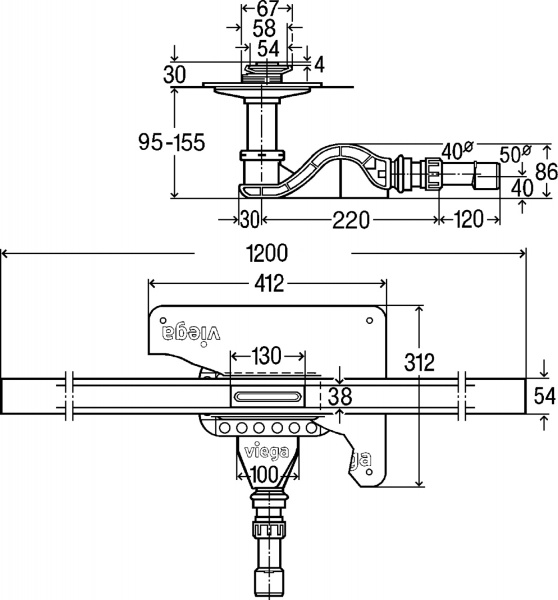   Viega Cleviva 4981.10 120 