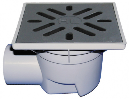 HL 605W Трап с горизонтальным выпуском DN110 HL 605W Трап с горизонтальным выпуском DN110