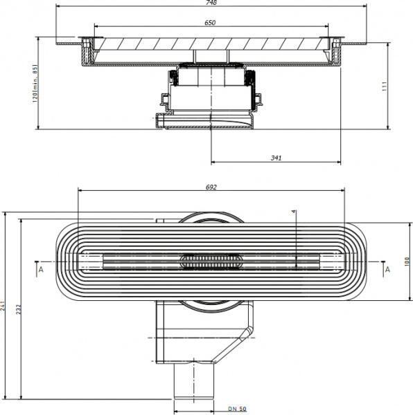 ������� ����� Pestan Confluo Slim Line 650 � ��������