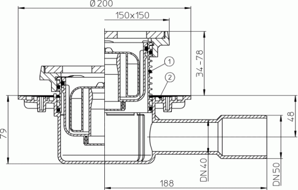 HL 510NPrG     DN40/50
