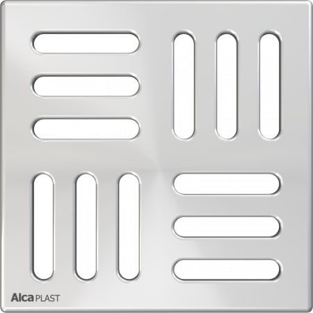 Решетка AlcaPlast , 102 × 102 нержавеющая сталь MPV004 Решетка AlcaPlast , 102 × 102 нержавеющая сталь MPV004