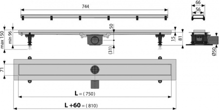   AlcaPlast Double APZ13 75 