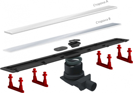 ������� ����� Pestan Confluo Frameless Line 850 white glass