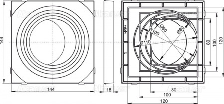 ������� ����������� ����� ������������� � ������ AlcaPlast AGV911
