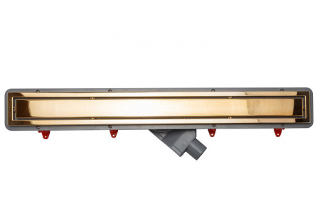 Душевой лоток Pestan Confluo Premium Gold Line 550 с решеткой Душевой лоток Pestan Confluo Premium Gold Line 550 с решеткой