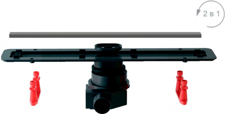 Душевой лоток Pestan Confluo Frameless Line 550 матовый хром Душевой лоток Pestan Confluo Frameless Line 550 матовый хром