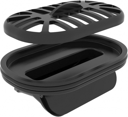 ������� ����� Pestan Confluo Frameless Line 650 black glass