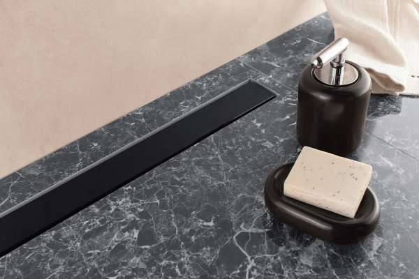 Душевой лоток Pestan Confluo Frameless Line 850 black glass Душевой лоток Pestan Confluo Frameless Line 850 black glass