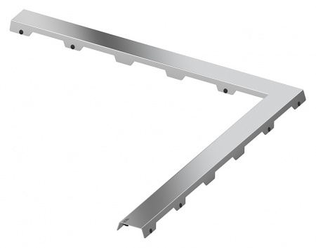 Решетка Tece TECEdrainline Steel II 6 110 82 100х100 см угловая Решетка Tece TECEdrainline Steel II 6 110 82 100х100 см угловая