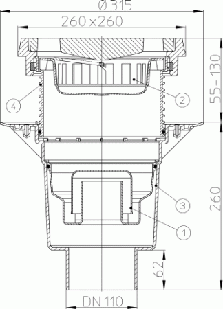 HL 616.1W/5     DN160