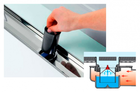 Стакан для сифона Tece TECEdrainline 6 600 15 Стакан для сифона Tece TECEdrainline 6 600 15