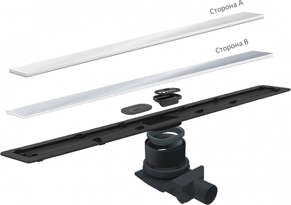 ������� ����� Pestan Confluo Frameless Line 300 white glass