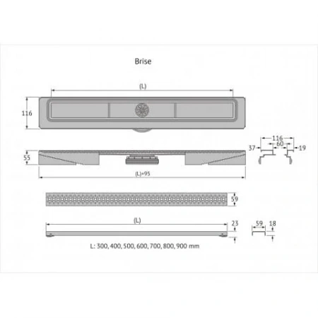   Berges C1 Brise 400   090029