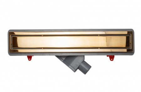 Душевой лоток Pestan Confluo Premium Gold Line 450 с решеткой Душевой лоток Pestan Confluo Premium Gold Line 450 с решеткой