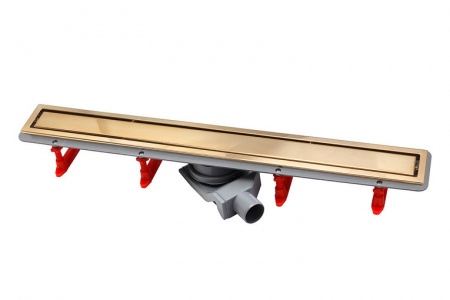 Душевой лоток Pestan Confluo Premium Gold Line 550 с решеткой Душевой лоток Pestan Confluo Premium Gold Line 550 с решеткой