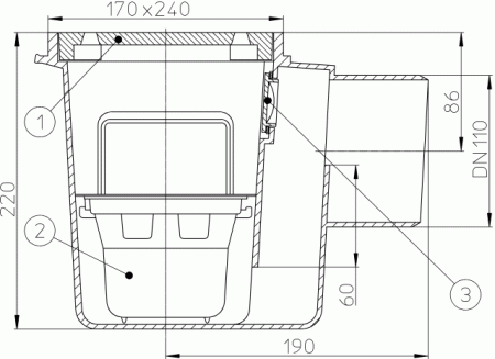 HL 71 ���� � �������������� �������� DN110