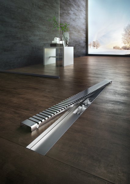 Душевой лоток AlcaPlast APZ1SMART-LINE-550 с опорами и решеткой Душевой лоток AlcaPlast APZ1SMART-LINE-550 с опорами и решеткой