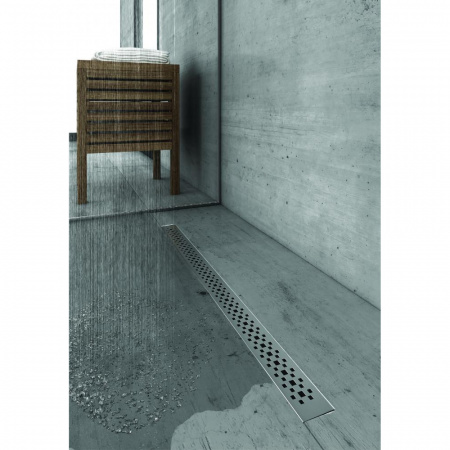 Душевой лоток Berges C1 Brise 800 матовый хром 090133 Душевой лоток Berges C1 Brise 800 матовый хром 090133
